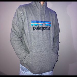Gray Patagonia hoodie